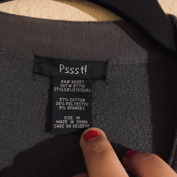 Cute grey cardigan - Picture 2 of 2